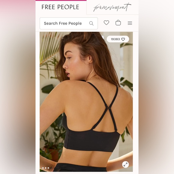 Free People Sage Longline Neo Bralette. Size Medium. - Picture 8 of 8